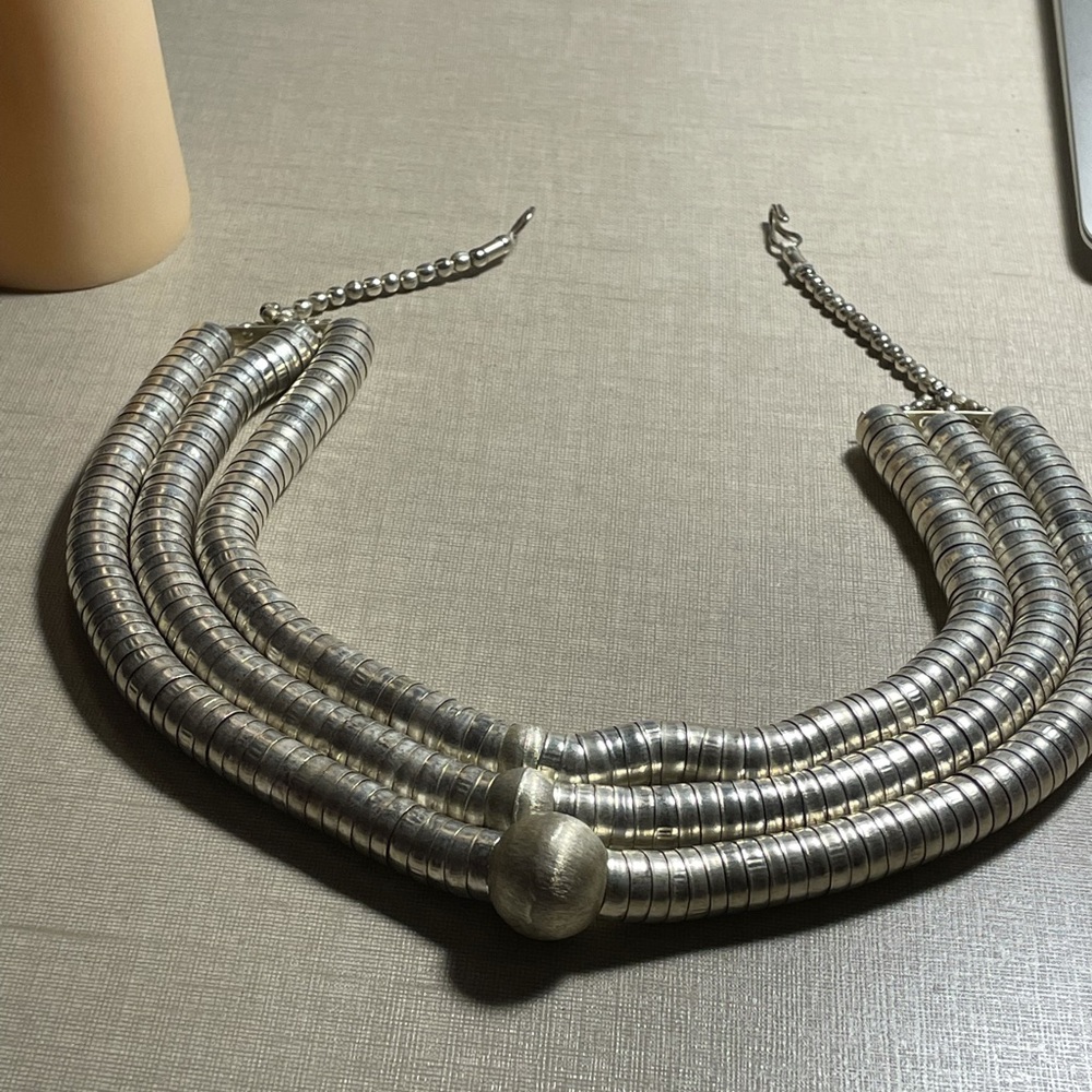 Costume piece silvertone made in India